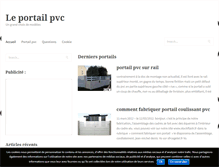 Tablet Screenshot of portailpvc.com